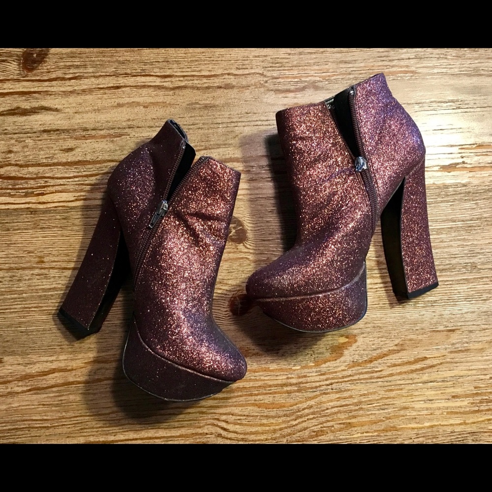 Like New Dolce Vita Glitter platform